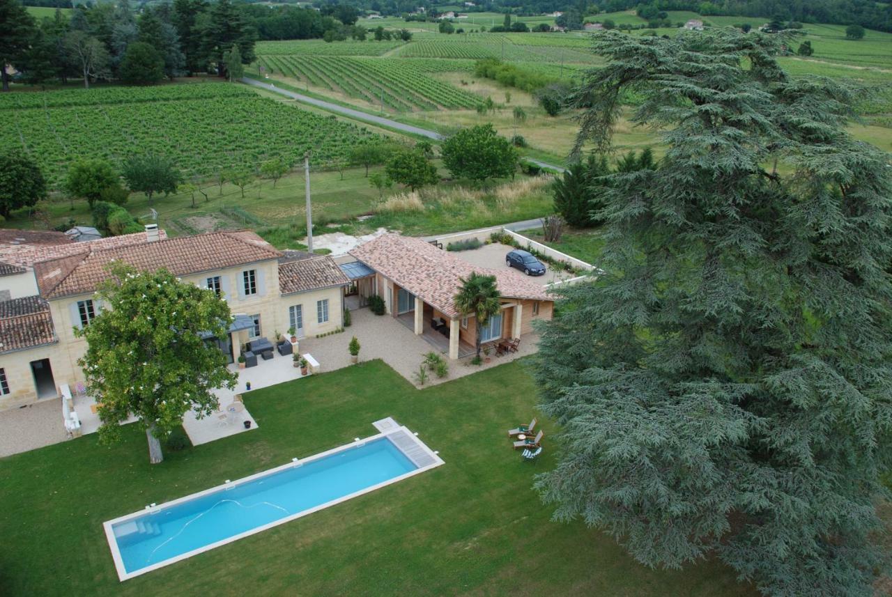 Les Ambeles Bed & Breakfast Saint-Magne-de-Castillon Exterior photo